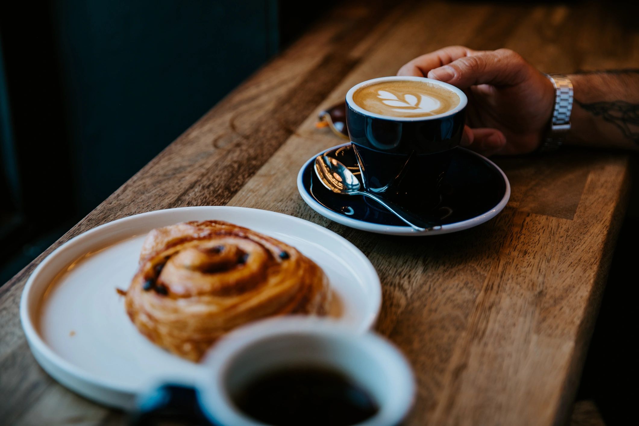 Cup of coffee on a table